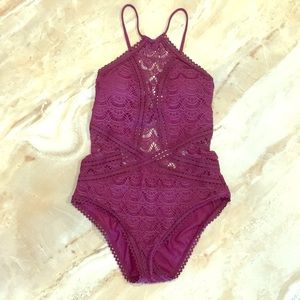 BECCA Virtue lace one piece swimsuit